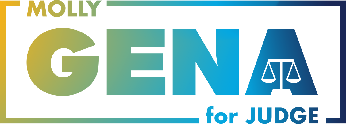 Molly Gena for Judge Logo